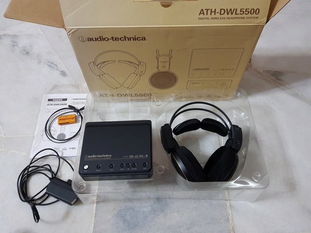 audio-technica Digital Wireless Dolby digital DTS Headphone System(Used) 20200112