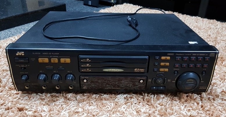 JVC XL-MV33 - 3 Tray Video Cd Player Karaoke Player (Used) 20210710