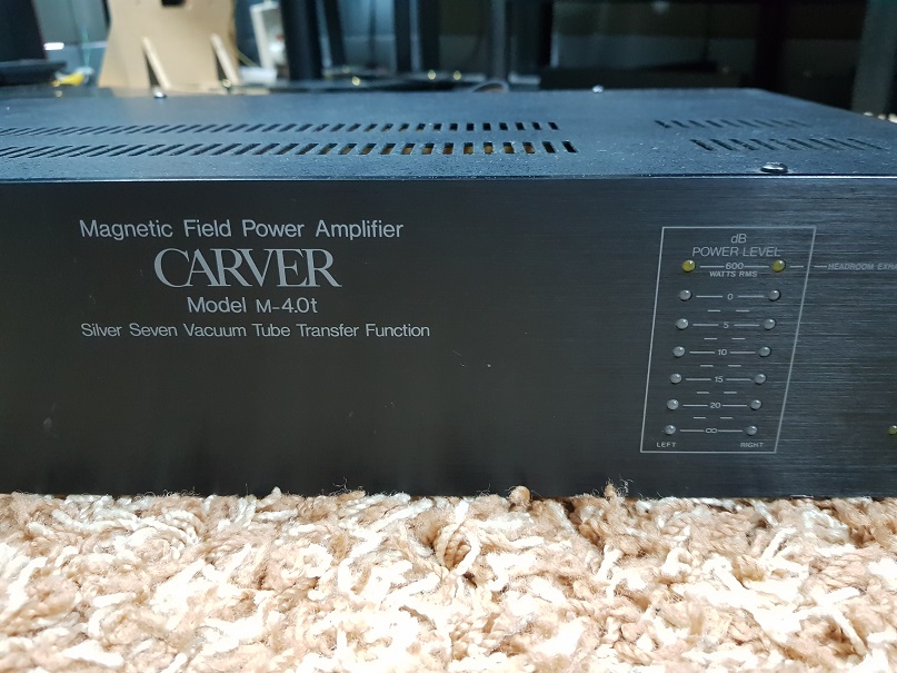 Carver M4.0t power amplifier 375watts (Used) 20210932