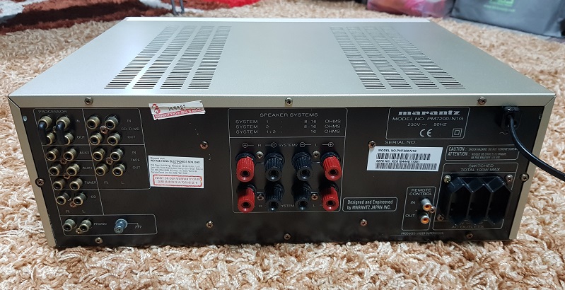 Marantz PM7200 Stereo Integrated Amplifier (Sold) 20211013