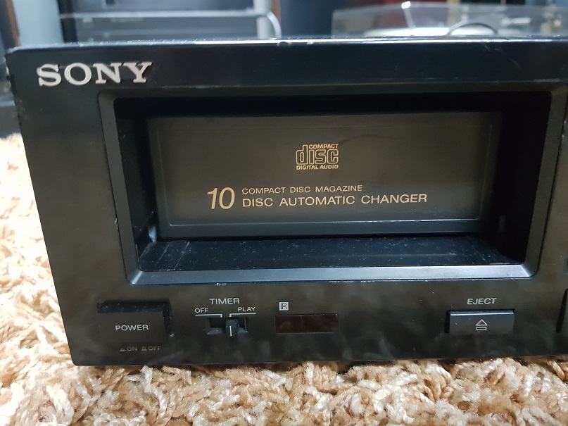 Sony CDP-C910 10-disc CD player changer (Used) 20220238