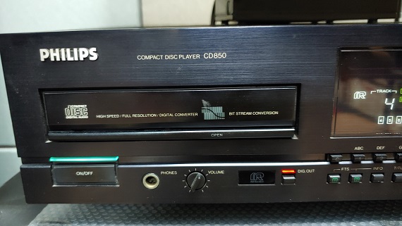 Philips CD850 MkI CD Player (sold) 20220312