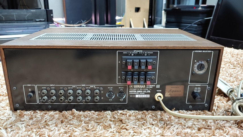 Yamaha CA-610 integrated amplifier (Sold) 20220415