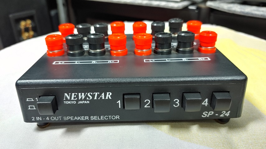 NEWSTAR 2-in 4-out Speaker Selector (Sold) 20220623