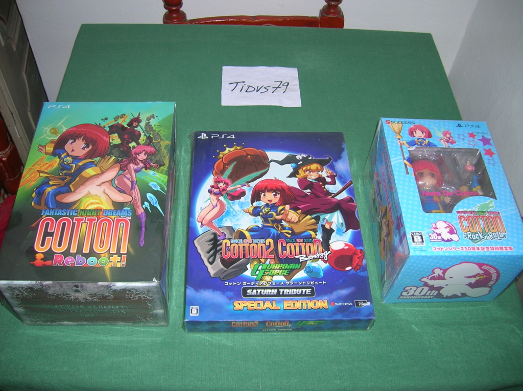 Ma collection Ps Vita- Ps3-Ps4-Ps5  Cotton10