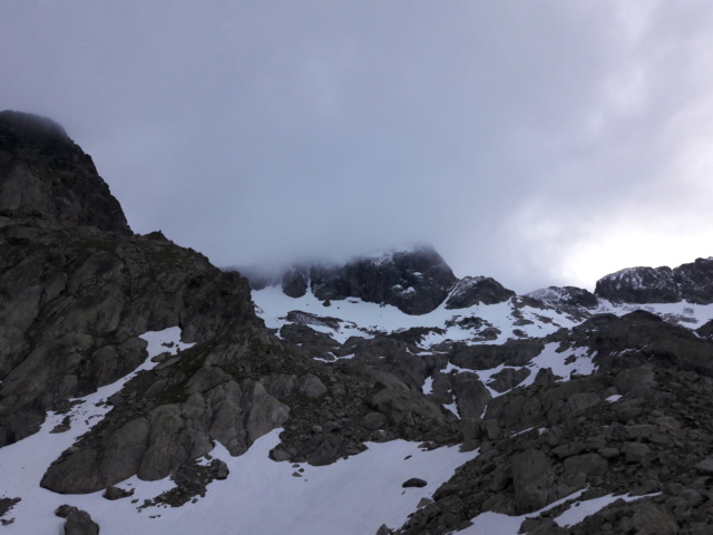 Gélas couloir Ouest 110