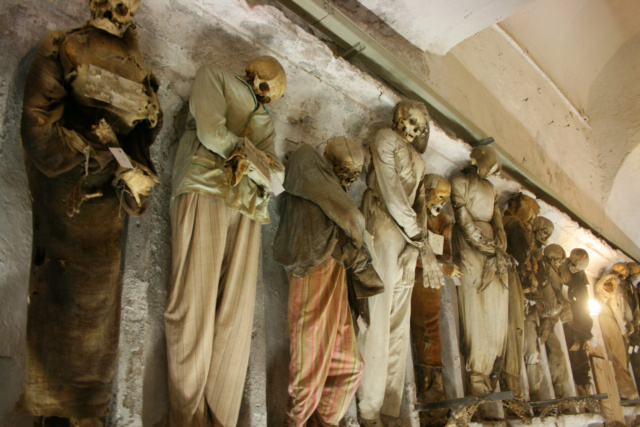  Les catacombes des Capucins de Palerme  Cataco10