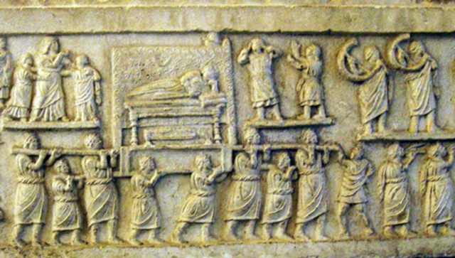La théâtralité insensée des funérailles romaines antiques Insane11
