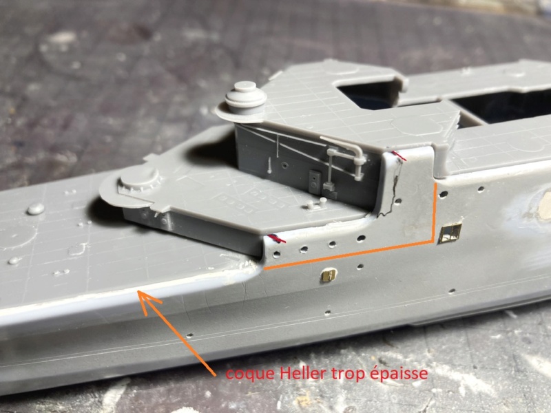 PROTOTYPE 3D : Croiseur Colbert CLM [conversion Heller/L'Arsenal 1/400°] de Dagornson & STEPH737 Colber20