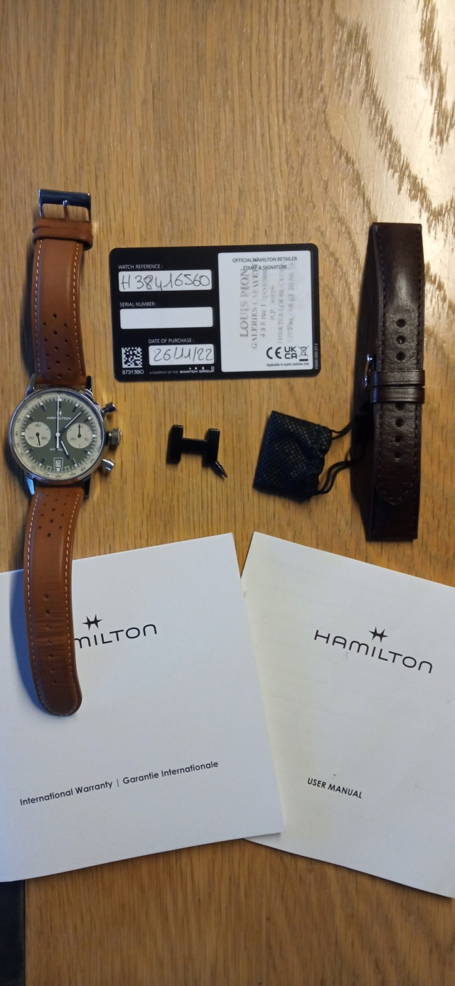 hamilton - [VENDU] Hamilton American Classic Intra-Matic Auto Chrono  17042112