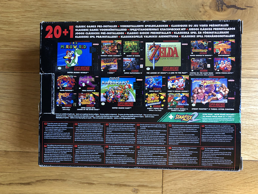 [VENDU] 2 Nintendo SNES Classic Mini 2023-435