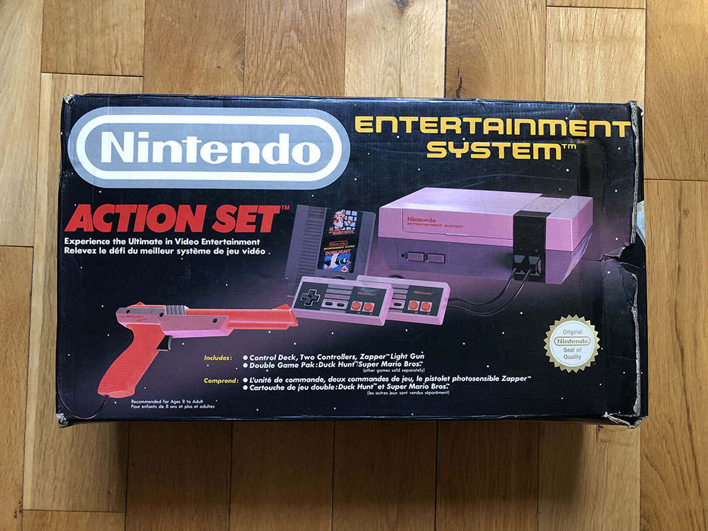 [VENDU] Console Nintendo NES Action Set en boite 2024-187