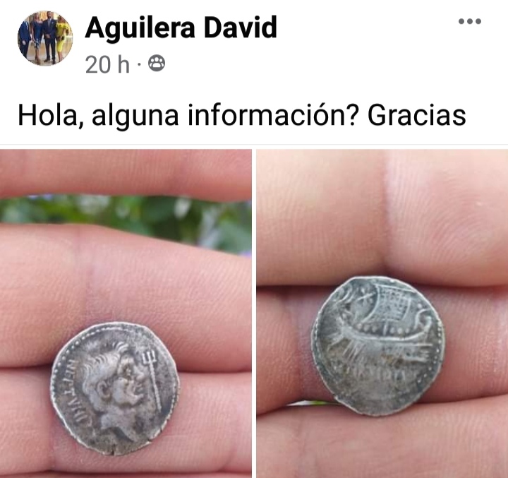 David Aguilera Bueno :A la venta en Numismática y más, con dos c..... y un arqueólogo amiguete. Screen10