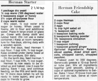 Sourdough Starter - Herman Herman10