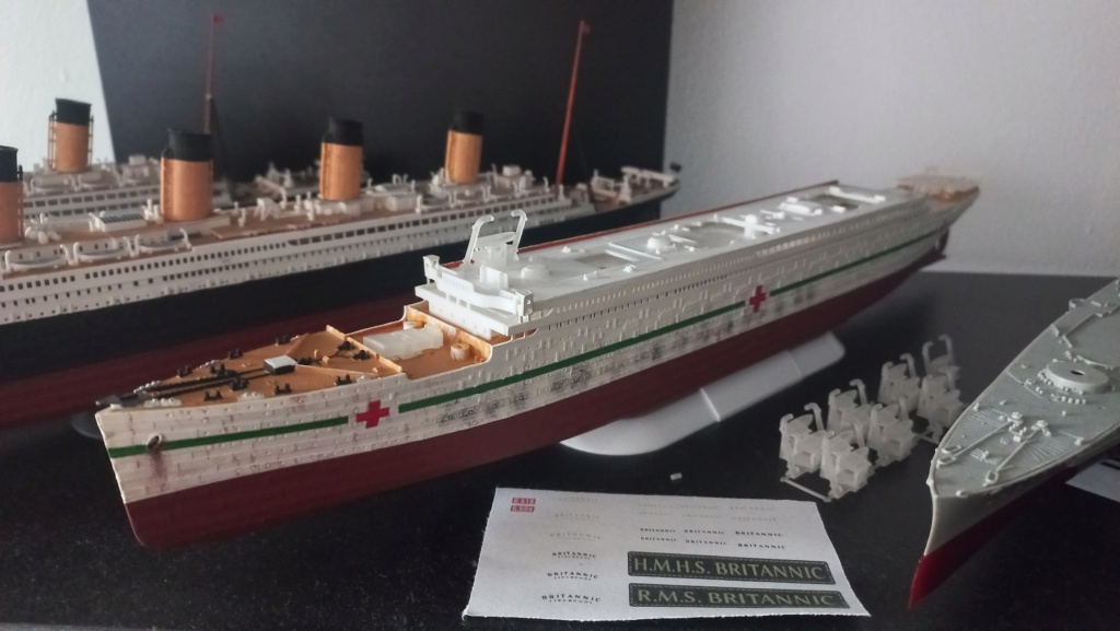 1/700 HMHS Britannic (converti du Revell Titanic) 20230910