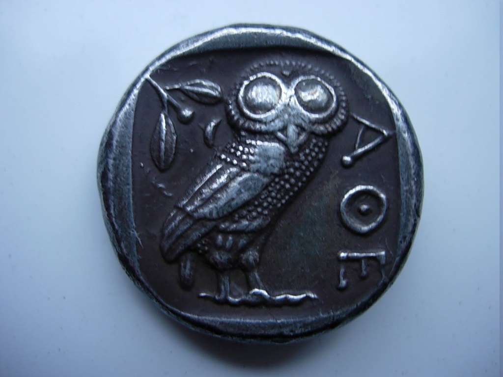 Tetradrachme d'Athènes.... Dscn2713