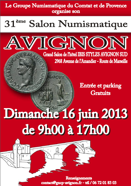 Bourse de numismatique en Avignon (16 juin 2013) Bourse10