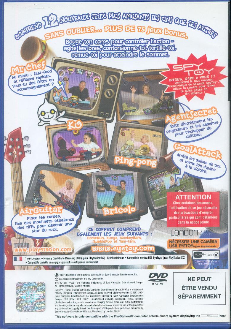 La collection de jeux PS2 à Korok. - Page 3 Eyetoy10