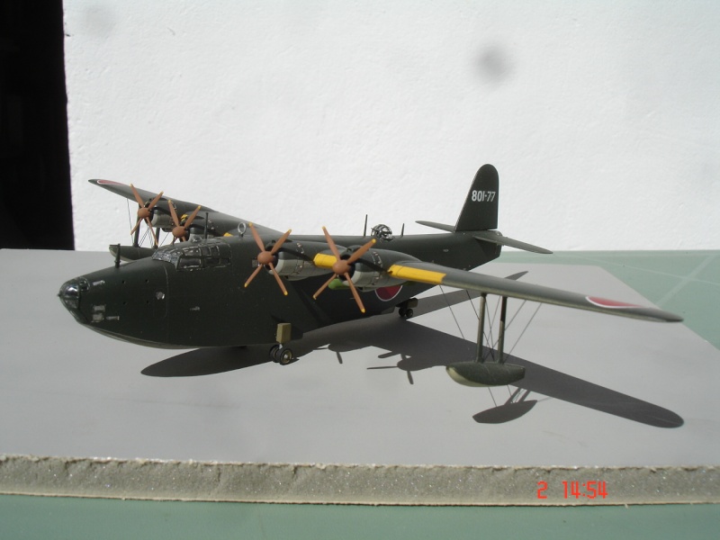 [LS] Kawanichi H8K-2 Mk.12 "Emily" (n°A701, 二式大型飛行艇, 1980) Dsc09418