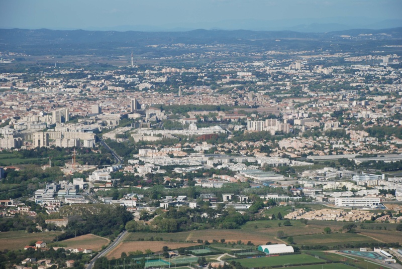 Montpellier vue du ciel / Shoot of Montpellier Mtp110