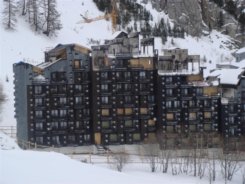 [ValIsère]Incendie à Val d'Isère Dsc07729