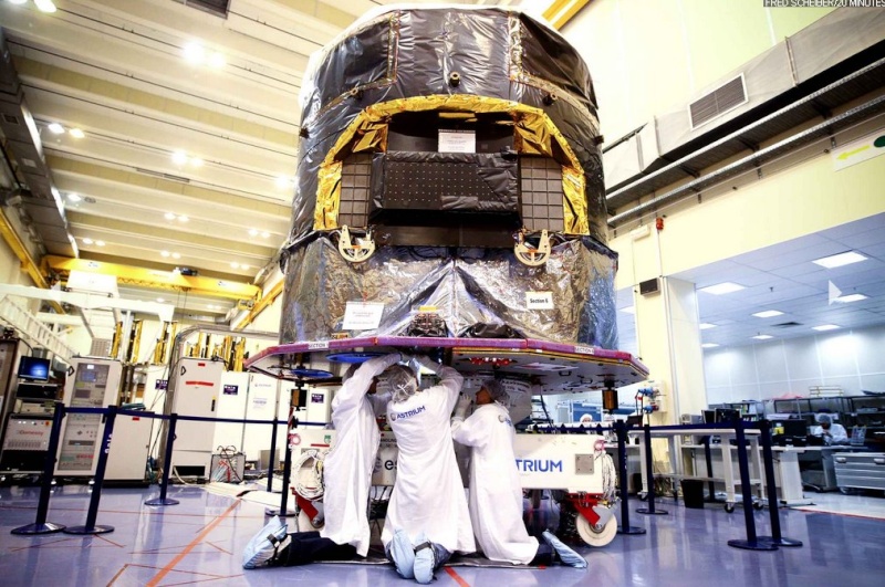 Le satellite européen Gaïa (lancement en 2013) Gaia410