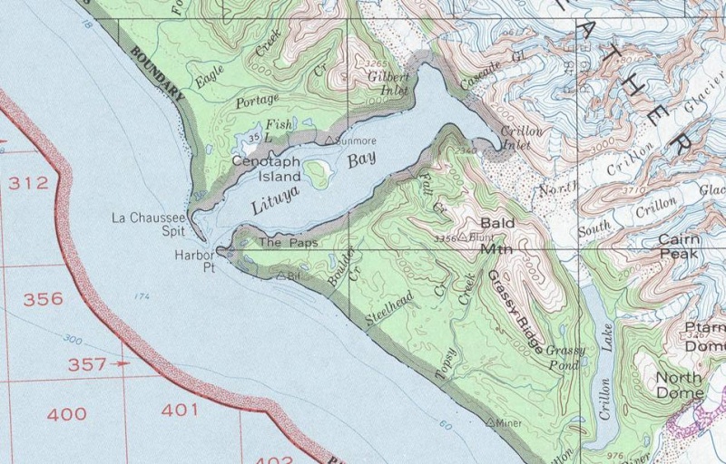 Baie de Latuya, Alaska - USA [tsunami géant] Captur49