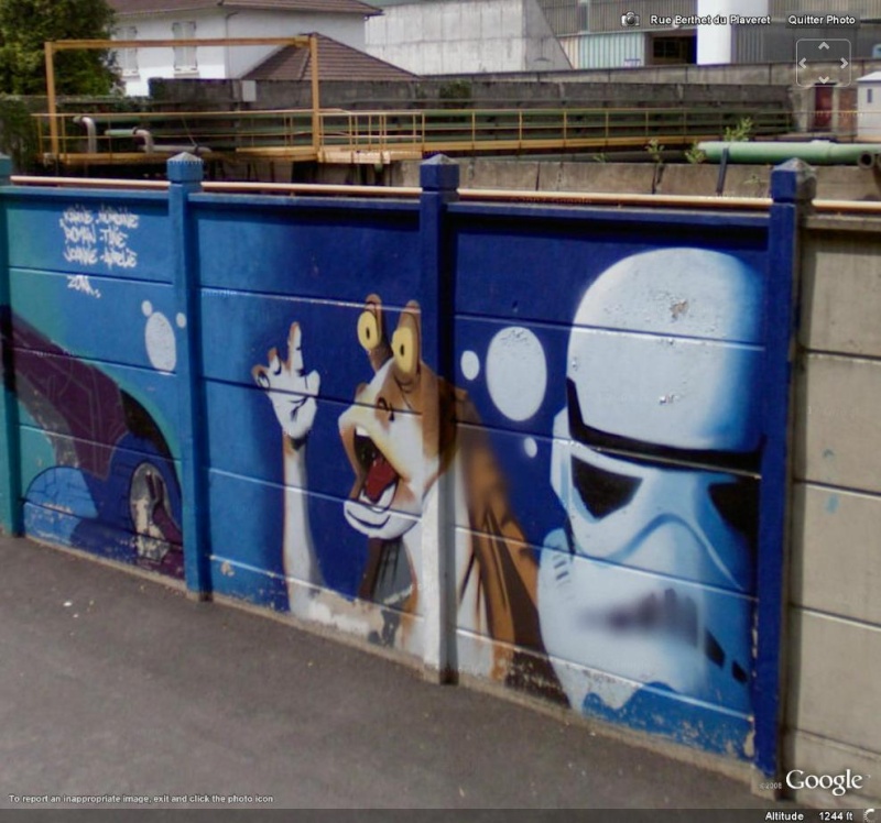 STREET VIEW : les graffitis vus de la Google Car Star0210