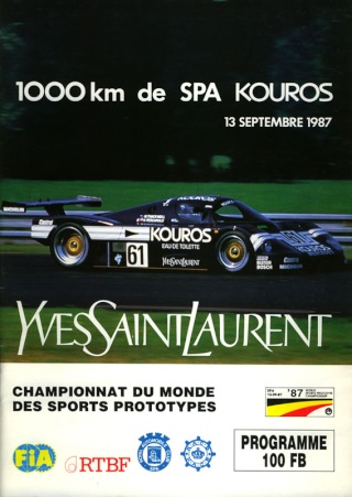 1987 Spa 1000km [Sept. 15th] Spa87010