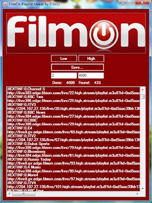 أقدم لكم حصريا سكريبت للحصول على روابط قنوات IPTV من موقع Filmoon وتشغيلها على برامج VLC و Simple Tv و KODI Film_o10