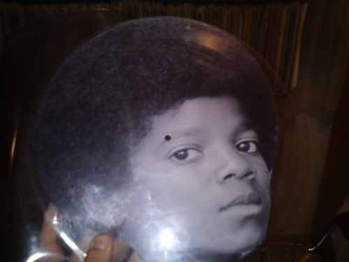 12" Michael Jackson - Thriller UNCUT picture disc LP NM Fake_t10