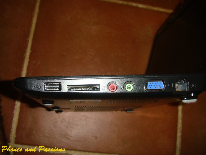 Revue photo du PC portable MSI Wind Notebook U100 black Dsc00138