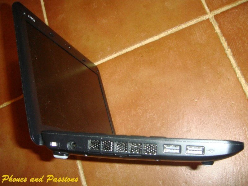 Revue photo du PC portable MSI Wind Notebook U100 black Dsc00141