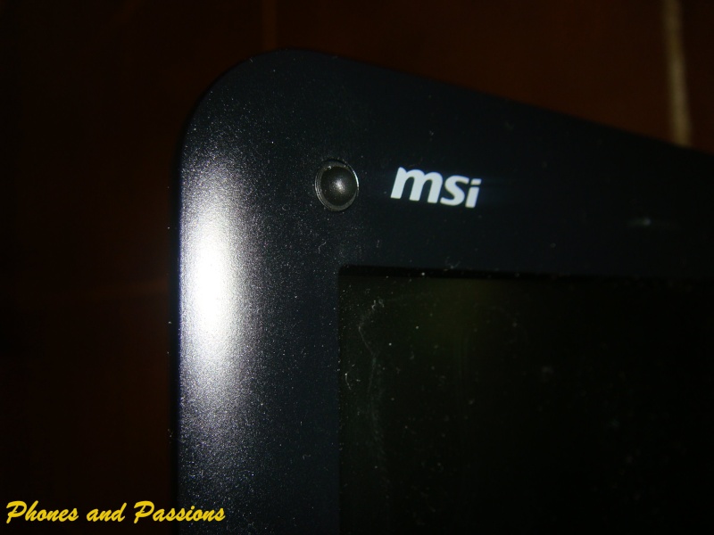 Revue photo du PC portable MSI Wind Notebook U100 black Dsc00142