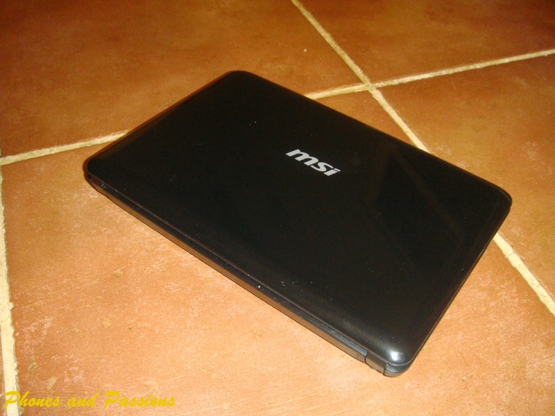 Revue photo du PC portable MSI Wind Notebook U100 black Dsc00147