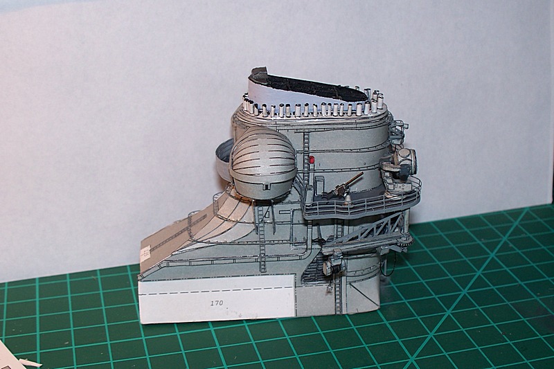 HMV Bismarck 1:250 Wasserlinienmodell Bisma126