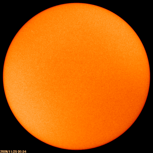 L'activité solaire: Actualités 20081110