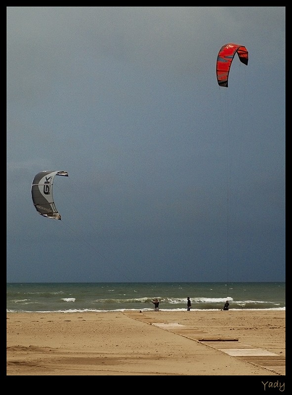 kite surf in patacona beach Kite_s16