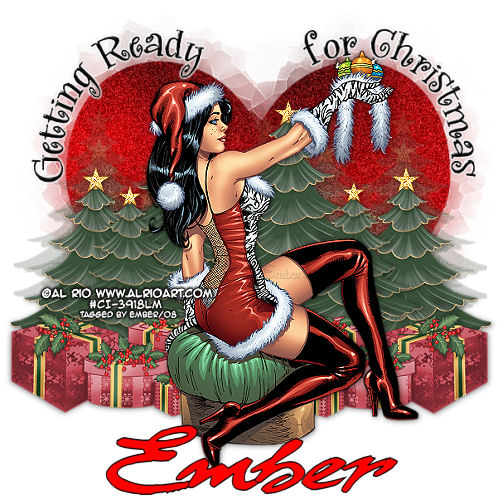 Ember's Christmas Tag Show Ar-rea10