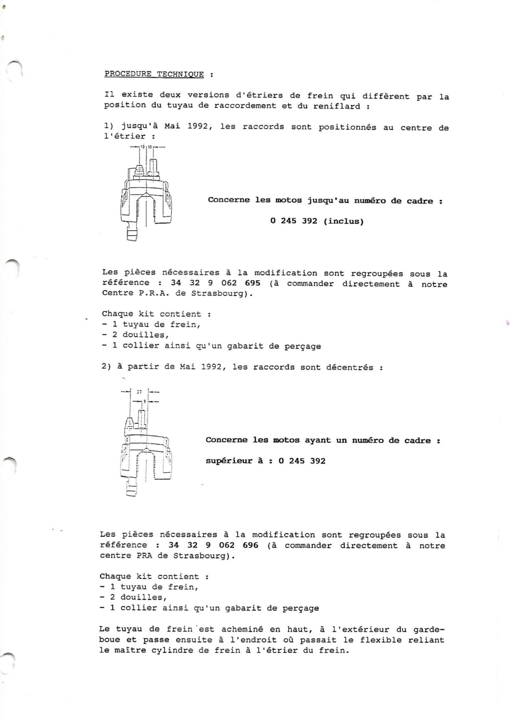 REFECTION ETRIERS DE FREIN BREMBO 32/34 - 4 PISTONS - Page 3 237