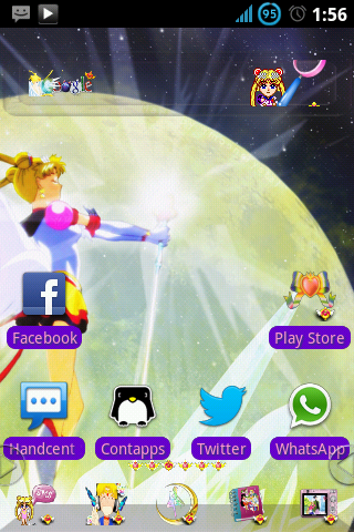 Sailor Moon Forever - Theme ANDROID. Screen10