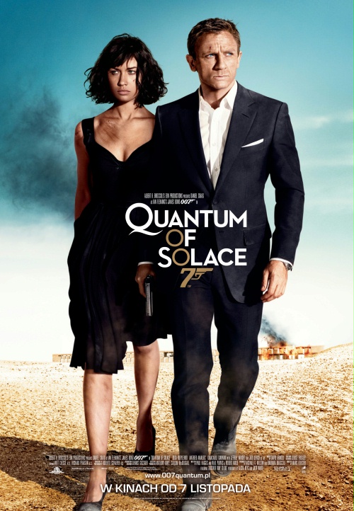 (James Bond)in the latest movie((Quantum of Solace)) 2epq5n10