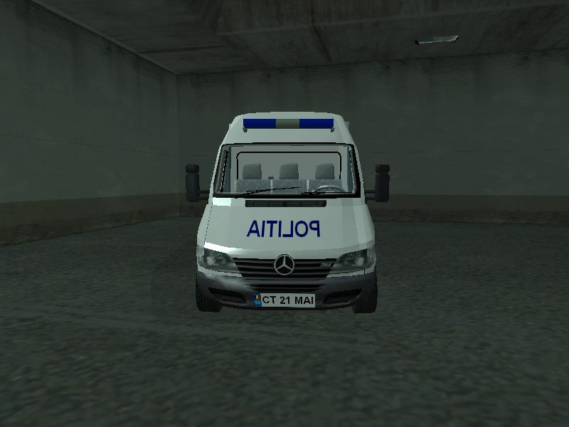 Mercedes Benz Sprinter de politie Galler34