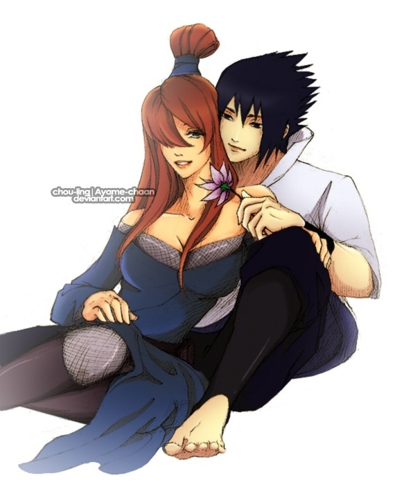 Sasuke x Mei Tumblr11