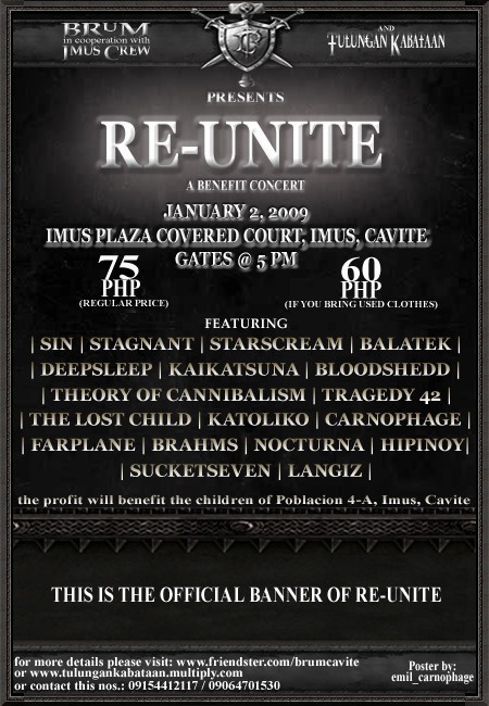 RE-UNITE: A BENEFIT CONCERT (Cavite) Reunit10