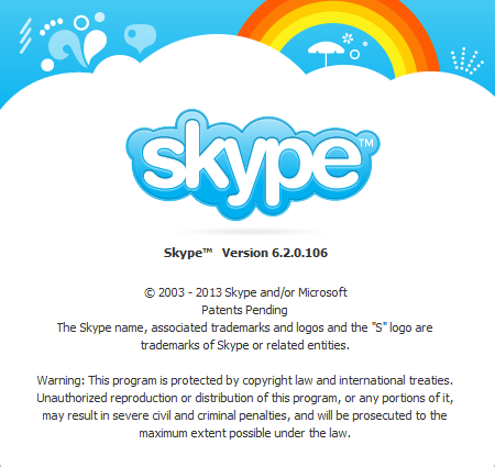 Skype 6.2.0.106 Final 21320110