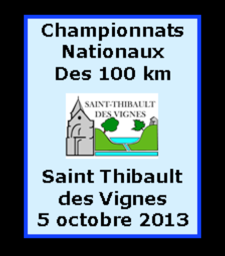 24h de St Thibault des vignes 5-6 octobre 2013 Affich13