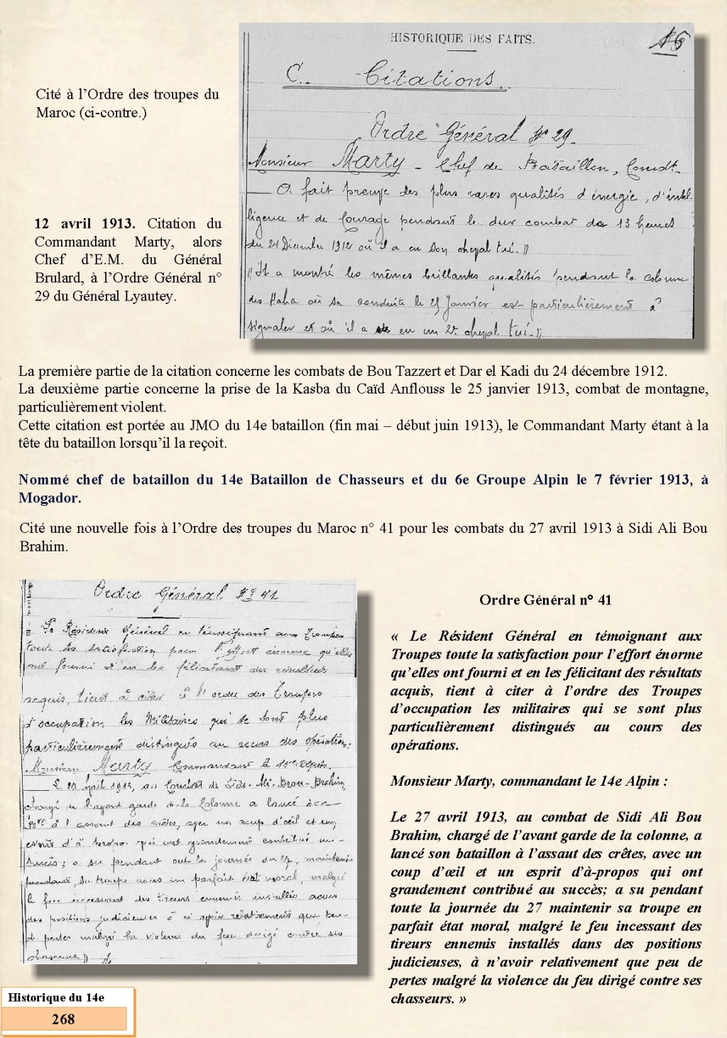 Juillet 2022 L'Historique du 14e BACP 1854 - 1962 - Page 2 Page_331