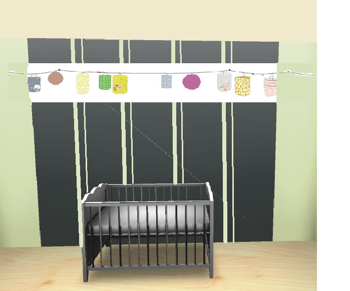 chambre bébé à dynamiser - Pb papier peint - choix déco - Page 7 Bandes11