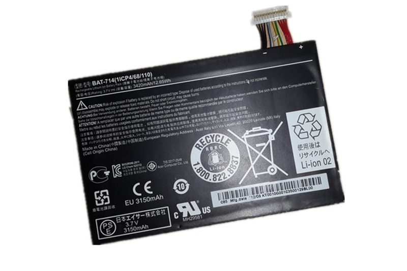 Acer Iconia Tab A110 Tablet Battery BAT-714 DR-A110 A14